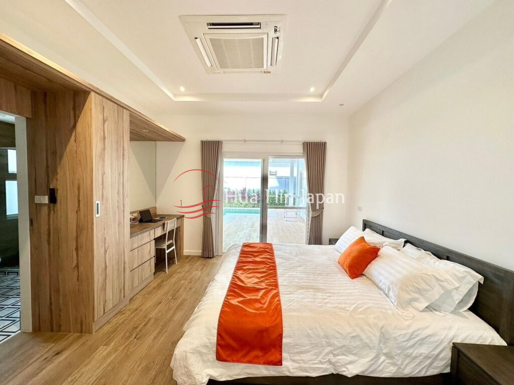 A Newly Completed 3 Bedroom Pool Villa for Rent inside Popular Mali Boutique Project in Hua Hin - Hua Hin - photo 14