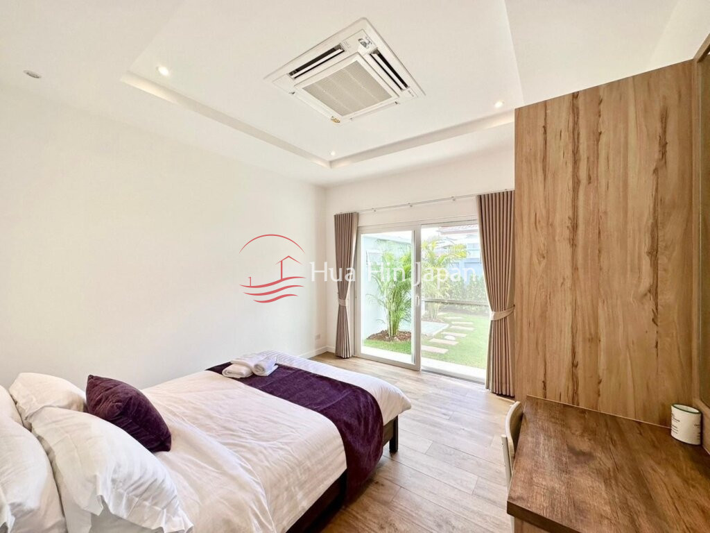 A Newly Completed 3 Bedroom Pool Villa for Rent inside Popular Mali Boutique Project in Hua Hin - Hua Hin - photo 10