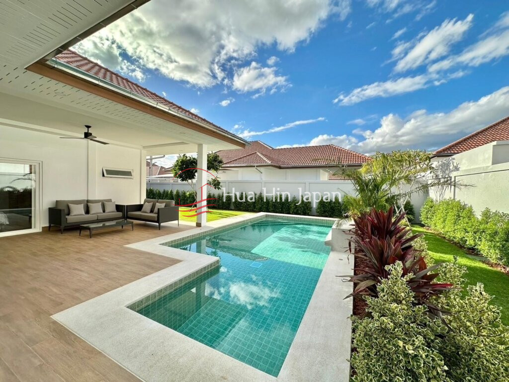 A Newly Completed 3 Bedroom Pool Villa for Rent inside Popular Mali Boutique Project in Hua Hin - Hua Hin - photo 6