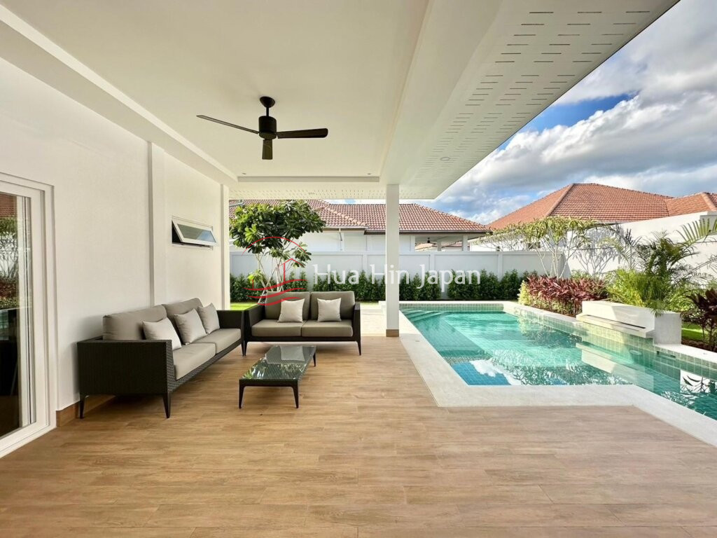 A Newly Completed 3 Bedroom Pool Villa for Rent inside Popular Mali Boutique Project in Hua Hin - Hua Hin - photo 3