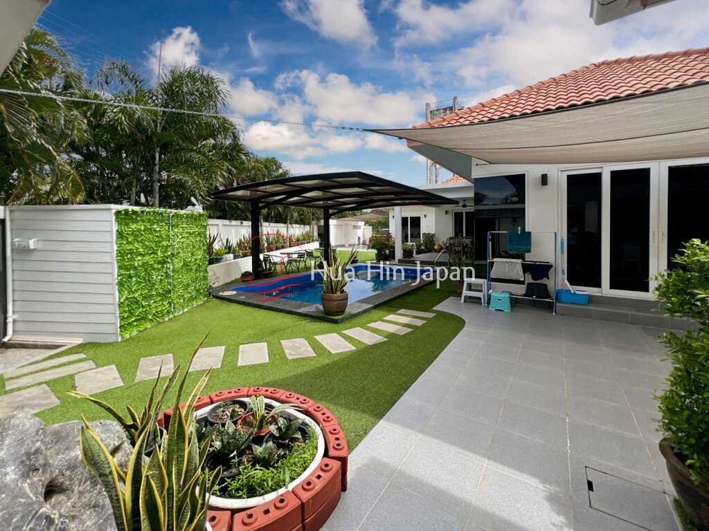 Baan Yu Yen: Nice 3 Bedroom Pool Villa For Sale, Hua Hin South - Khao Tao, Thailand