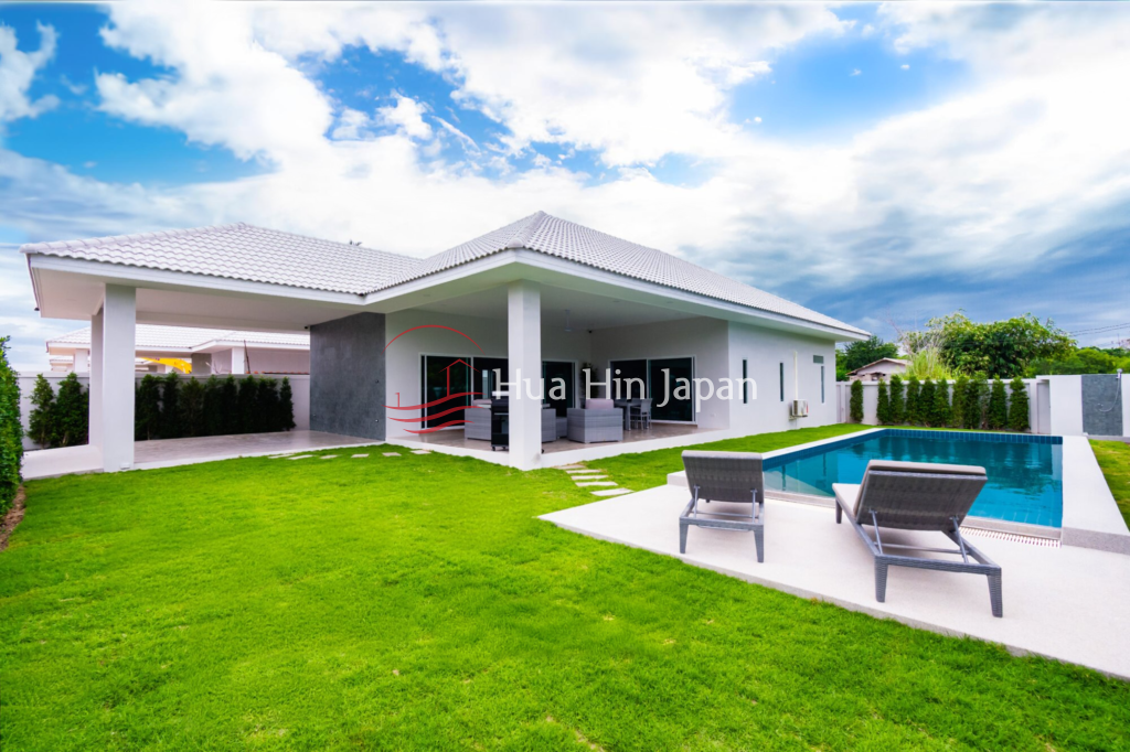 Amazing Value! Modern 3-Bedroom Pool Villa for Sale in Thap Tai, Soi 112 Hua Hin (Off plan) - Hua Hin, Thailand