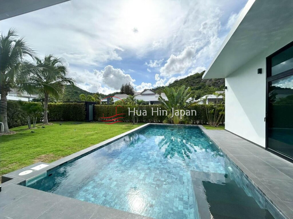 Contemporary Design 4 Bedroom Pool Villa With Mountain View for Sale Near Sai Noi Beach Hua Hin (Fully Furnished) - Hua Hin, Thailand