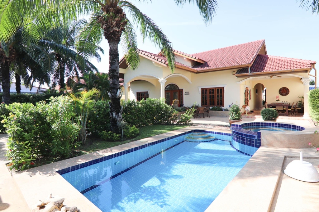 Luxurious 3-Bed Villa with Private Pool & Sauna in Central Hua Hin - Soi 94, Thailand