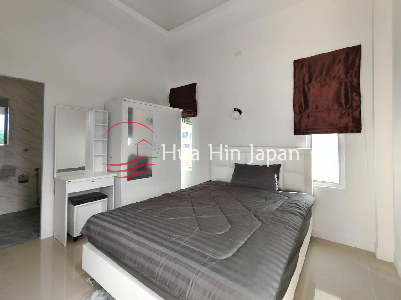 Scandinavian Style Pool Villa at Amazing Price near Black Mountain for Sale (off plan) - Hin Lek Fai - photo 3
