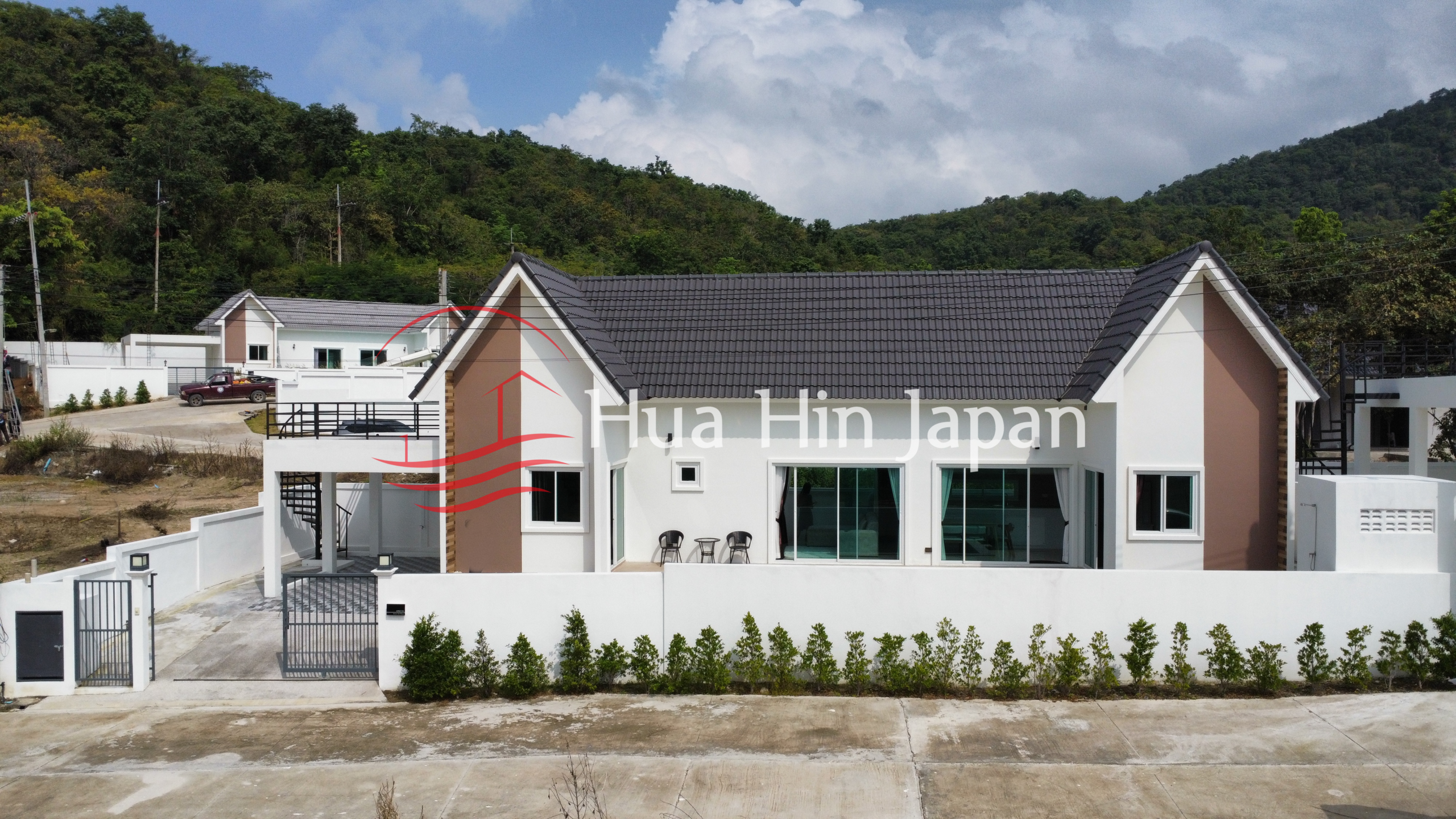 Scandinavian Style Pool Villa at Amazing Price near Black Mountain for Sale (off plan) - Hin Lek Fai, Thailand