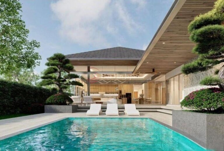 Spacious Modern Asian-Inspired 4-Bedroom Luxury Pool Villa Near Pineapple Valley Golf Course, Hua Hin (Off-Plan) - Hua Hin - photo 3