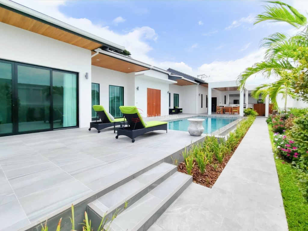 Solid 3 Bedroom Tropical-Modern Style Pool Villa Close to Pineapple Valley Golf in Hua Hin for Rent (Fully Furnished) - Hua Hin - photo 15