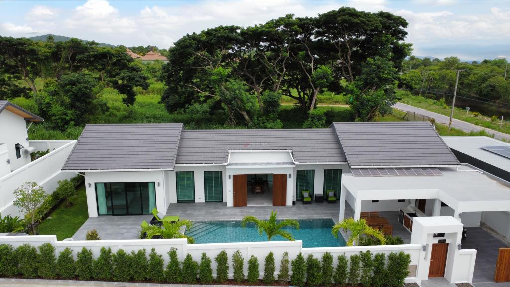 Solid 3 Bedroom Tropical-Modern Style Pool Villa Close to Pineapple Valley Golf in Hua Hin for Rent (Fully Furnished) - Hua Hin - photo 13