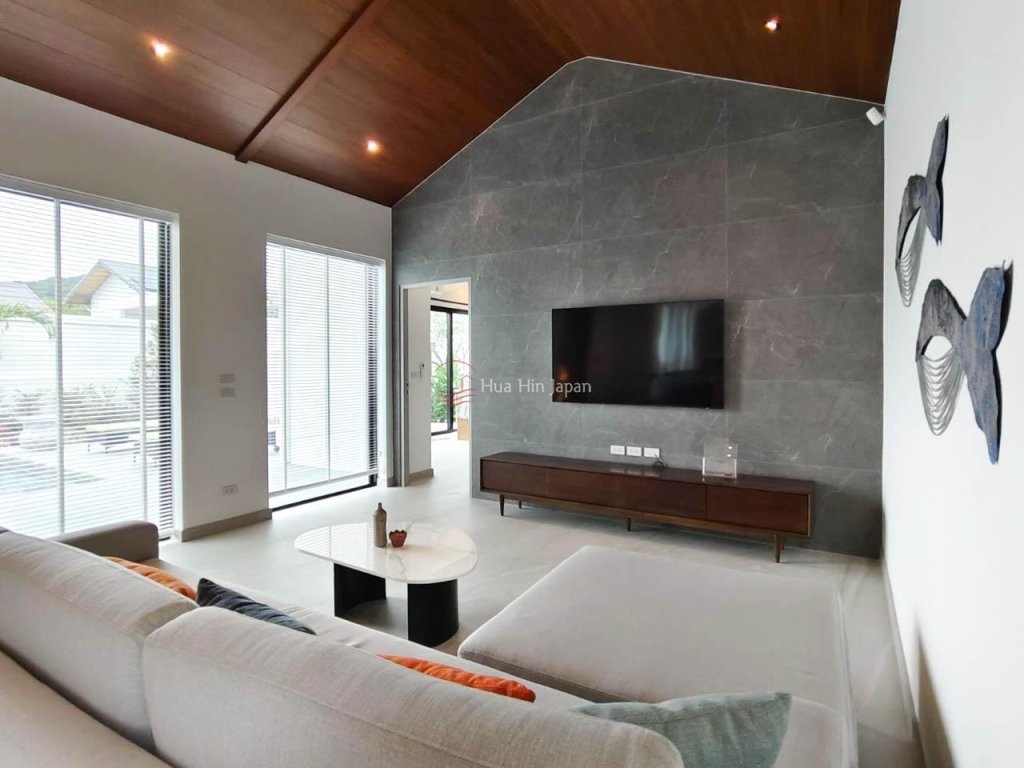 Solid 3 Bedroom Tropical-Modern Style Pool Villa Close to Pineapple Valley Golf in Hua Hin for Rent (Fully Furnished) - Hua Hin - photo 8