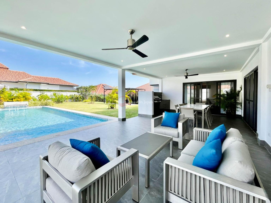 Amazing a large plot of land and&nbsp; Pool Villa at Mali lotus for sale - Hua Hin, Thailand