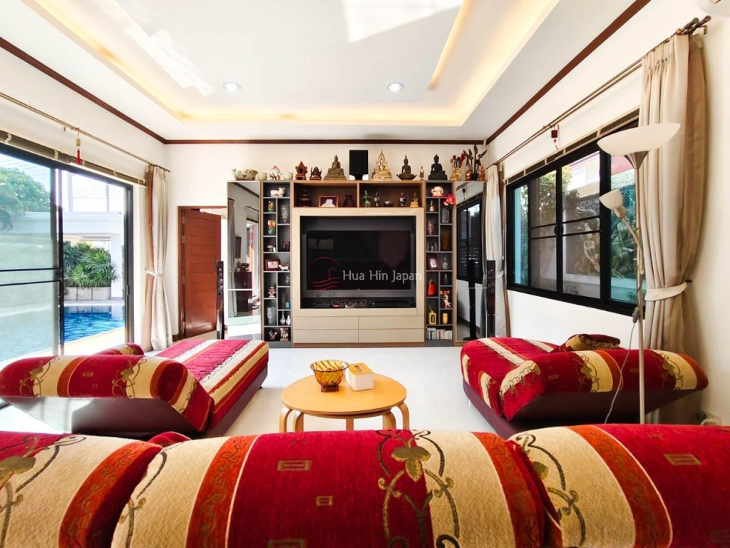 Beautiful Balinese’s 3 Bedrooms Pool villa Close To Makro Hua Hin (Completed, Fully Furnished) - Hua Hin - photo 9