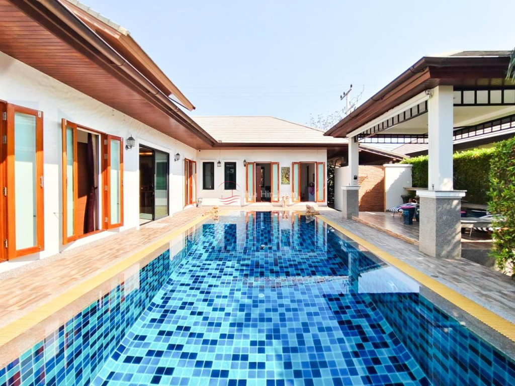 Beautiful Balinese’s 3 Bedrooms Pool villa Close To Makro Hua Hin (Completed, Fully Furnished) - Hua Hin, Thailand