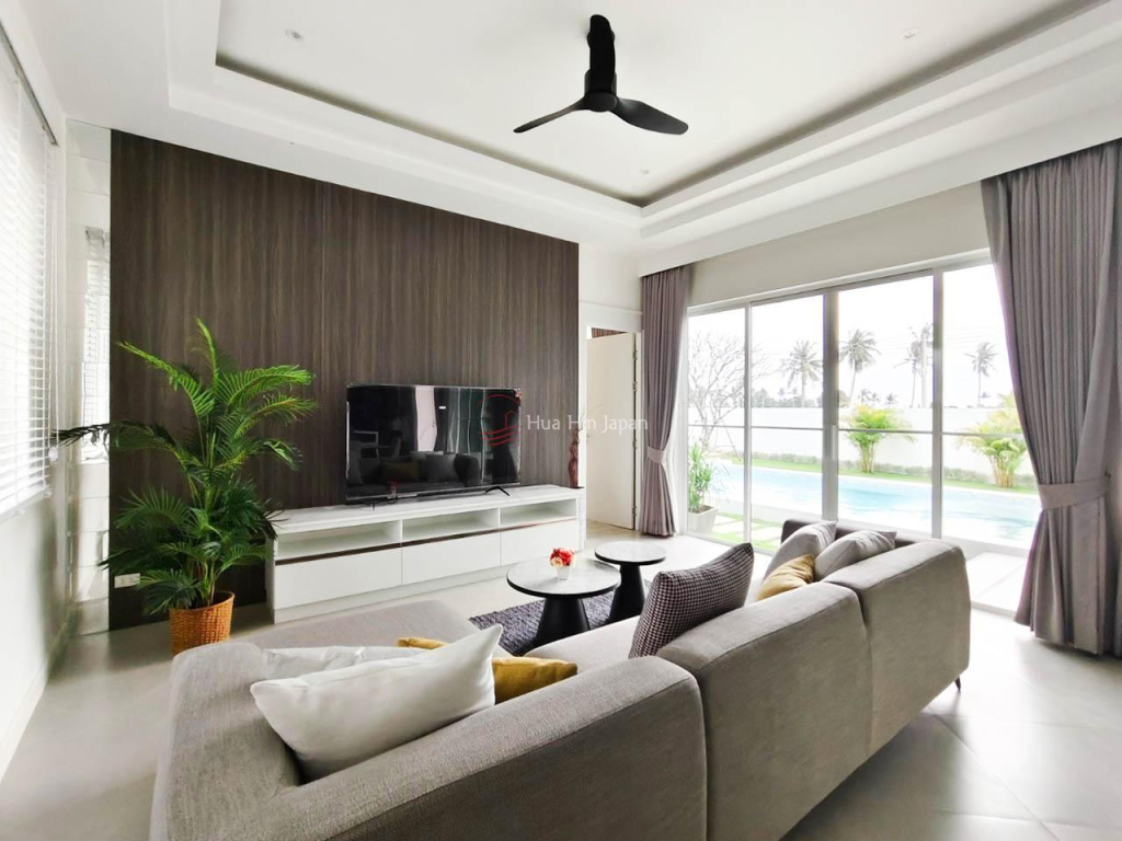 New 3-Bedroom Pool Villa for Sale, Fully Furnished, Near Soi 112, Hua Hin (Off Plan) - Hua Hin - photo 10