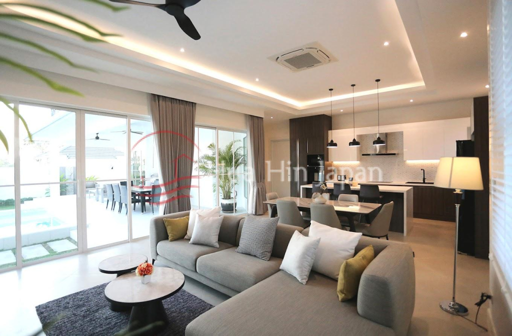 New 3-Bedroom Pool Villa for Sale, Fully Furnished, Near Soi 112, Hua Hin (Off Plan) - Hua Hin - photo 7
