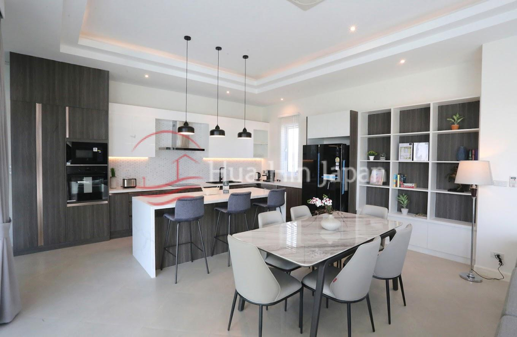 New 3-Bedroom Pool Villa for Sale, Fully Furnished, Near Soi 112, Hua Hin (Off Plan) - Hua Hin - photo 4