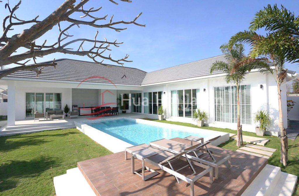 New 3-Bedroom Pool Villa for Sale, Fully Furnished, Near Soi 112, Hua Hin (Off Plan) - Hua Hin, Thailand