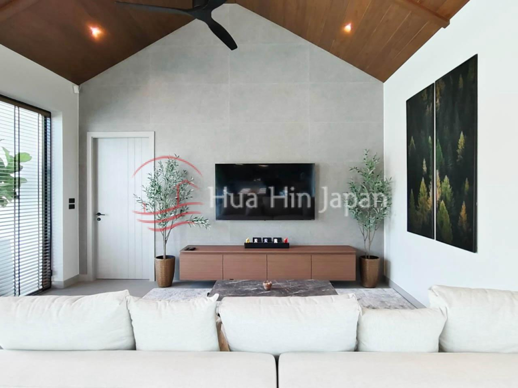 Top Quality Thai Bali Style Villa Close to Pineapple Valley Golf by Award Winning Developer for Sale (Off Plan, Partly Furnished) - Hua Hin - photo 15