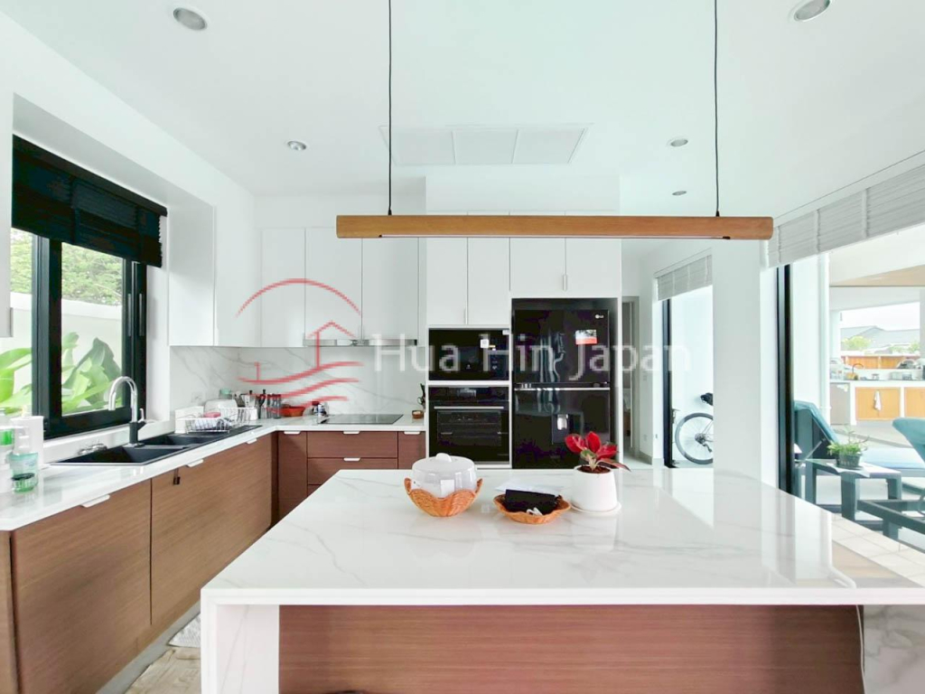 Very Solid Tropical-Modern Style 3 Bedroom  Pool Villa Close to Pineapple Valley Golf in Hua Hin for Rent (Completed in 2024, Fully Furnished) - Hua Hin - photo 11