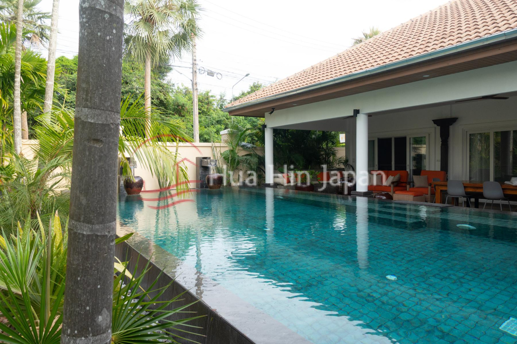 Elegant 3-Bedroom Pool Villa with Office in Orchid Palm Homes 4 on Soi 88 Hua Hin for Rent - Hua Hin - photo 14
