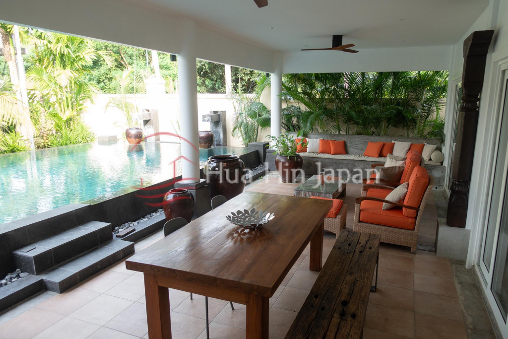 Elegant 3-Bedroom Pool Villa with Office in Orchid Palm Homes 4 on Soi 88 Hua Hin for Rent - Hua Hin - photo 13