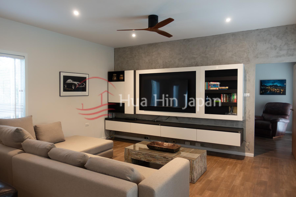 Elegant 3-Bedroom Pool Villa with Office in Orchid Palm Homes 4 on Soi 88 Hua Hin for Rent - Hua Hin - photo 6