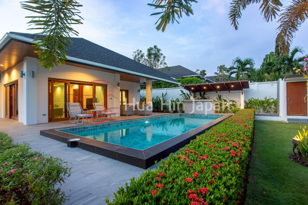 Hillside Hamlet 7 luxury pool villa Corner plot with beautiful mountain view for sale Hua Hin