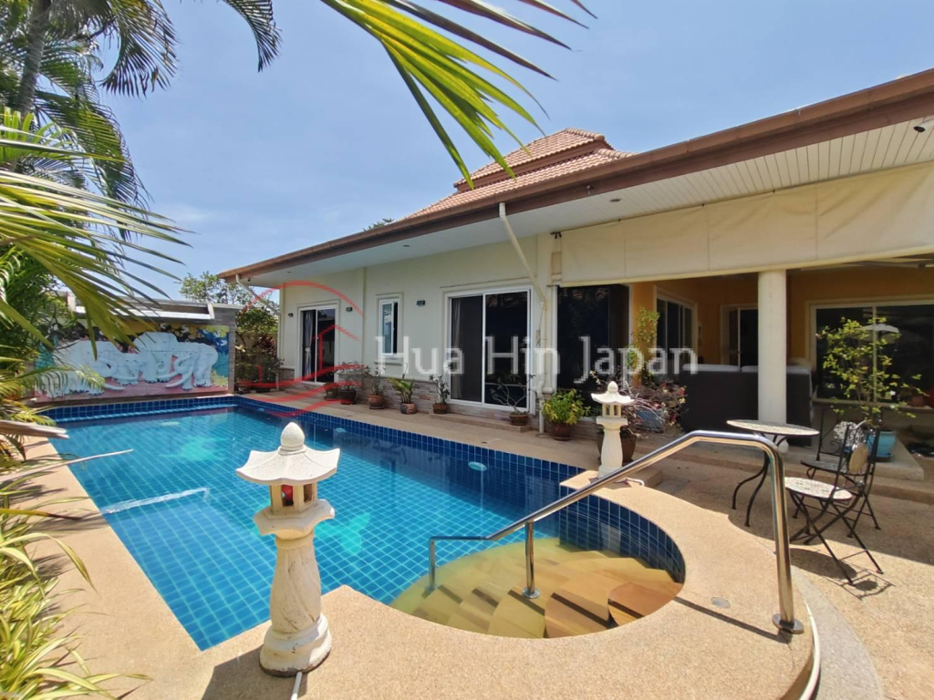 3-Bedroom Pool Villa in Orchid Palm Homes 5 on Soi 88 Hua Hin for Rent