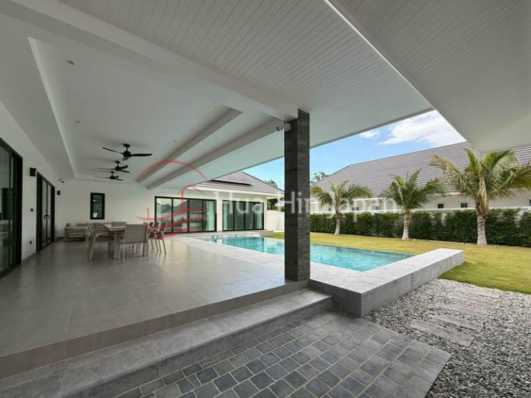 3 Bedroom Energy-Saving Pool Villa with Private Pool Near Black Mountain (Off-Plan) - Hin Lek Fai - photo 12