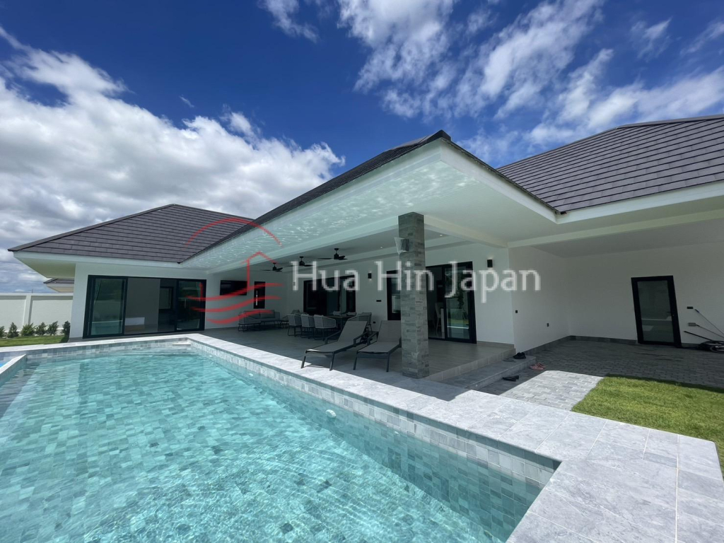 3 Bedroom Energy-Saving Pool Villa with Private Pool Near Black Mountain (Off-Plan) - Hin Lek Fai, Thailand