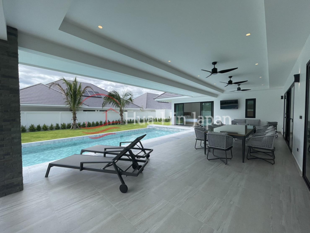 3 Bedroom Energy-Saving Pool Villa with Private Pool Near Black Mountain (Off-Plan) - Hin Lek Fai - photo 3