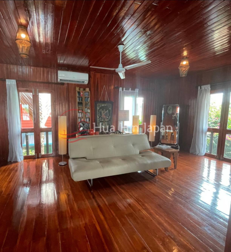2.5 Bedroom Teakwood House for Sale with a Private Pool near BECC International School, off Soi 112 Hua Hin - Soi 94 - photo 4