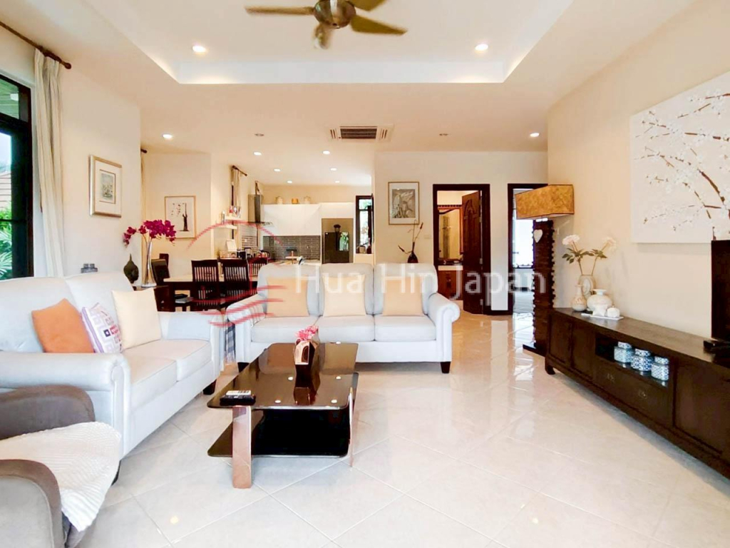 Beautifully Maintained 2-Bedroom Villa in Manora Village, Khao Tao, Hua Hin for Sale – Just Minutes from Sai Noi Beach