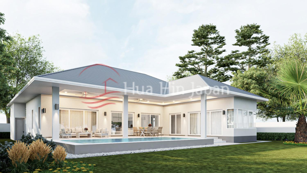 Top Quality 3 Bedroom Pool Villa Close to Hua Hin Center for Sale (Off-Plan and Under Construction) - Hin Lek Fai - photo 7
