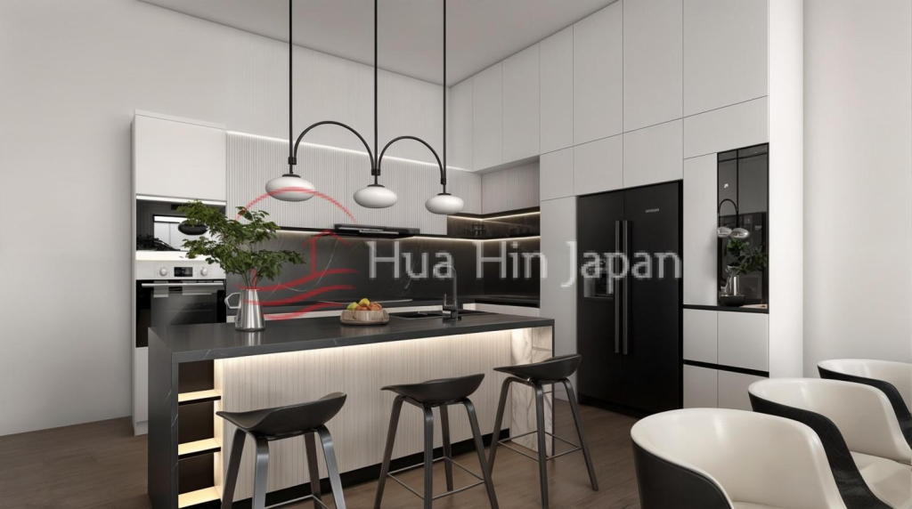 Top Quality 3 Bedroom Pool Villa Close to Hua Hin Center for Sale (Off-Plan and Under Construction) - Hin Lek Fai - photo 4