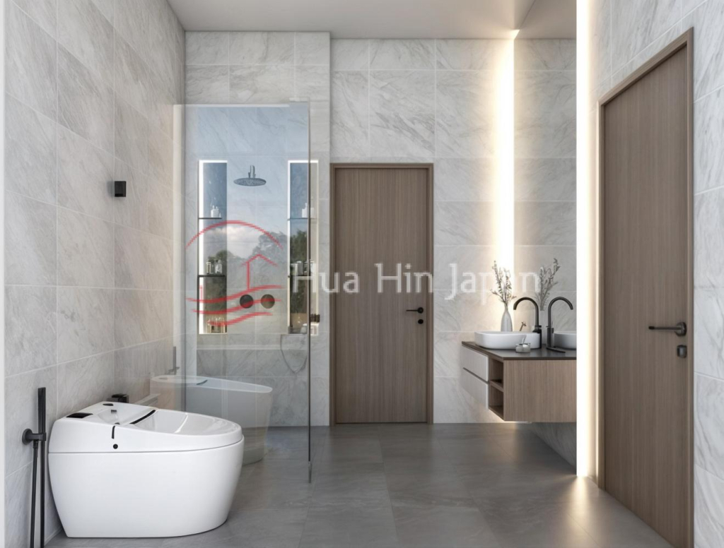 Top Quality 3 Bedroom Pool Villa Close to Hua Hin Center for Sale (Off-Plan and Under Construction) - Hin Lek Fai - photo 3