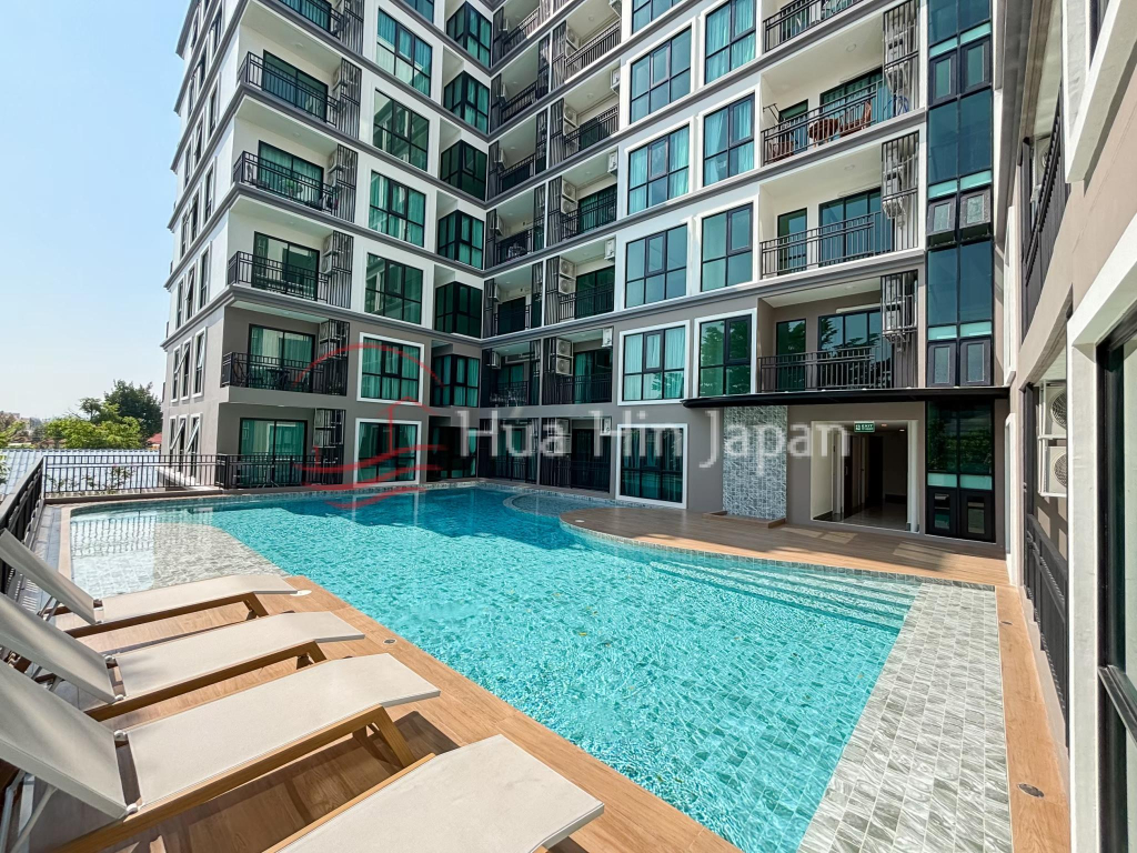 Newly Completed 2-Bedroom Condo for Sale on Soi 94, Hua Hin Centre, Fully Furnished | Pool View | Ready to Move In - Soi 94 - photo 14