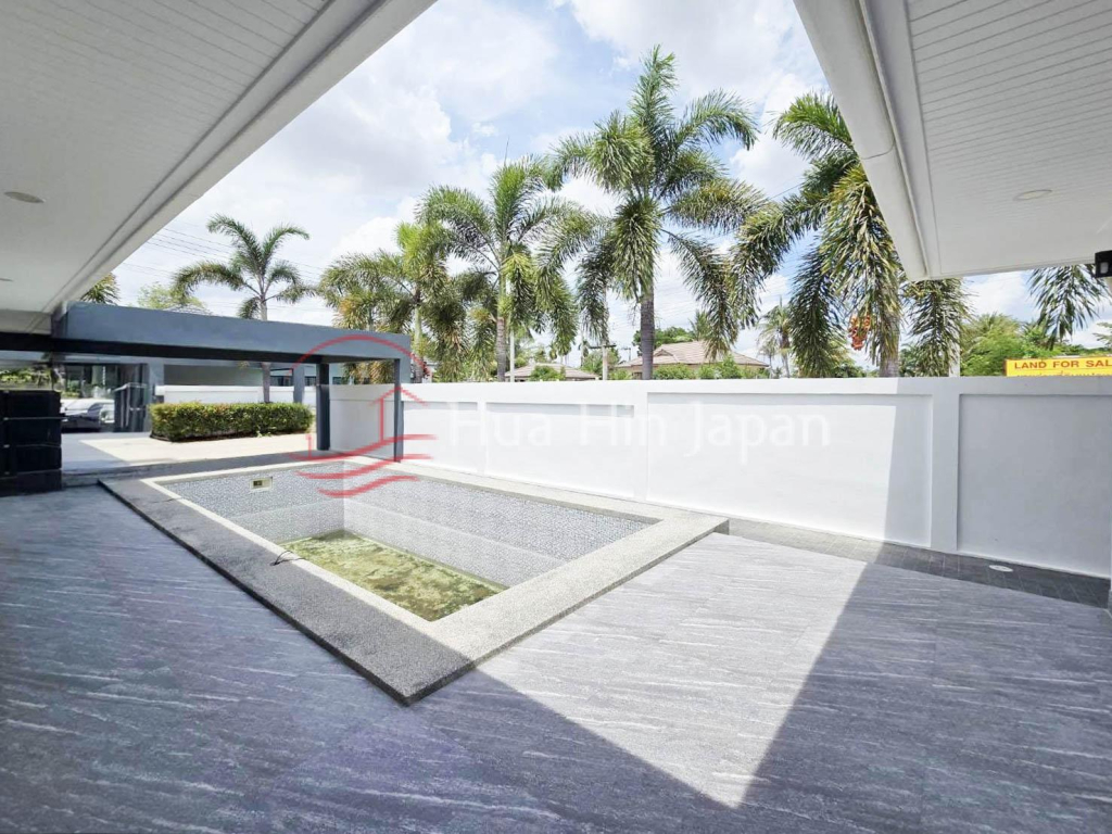 Distress Sale! Newly Completed Beautiful Pool Villa in Soi 70 Hua Hin near Immigration for Sale - Hin Lek Fai - photo 2