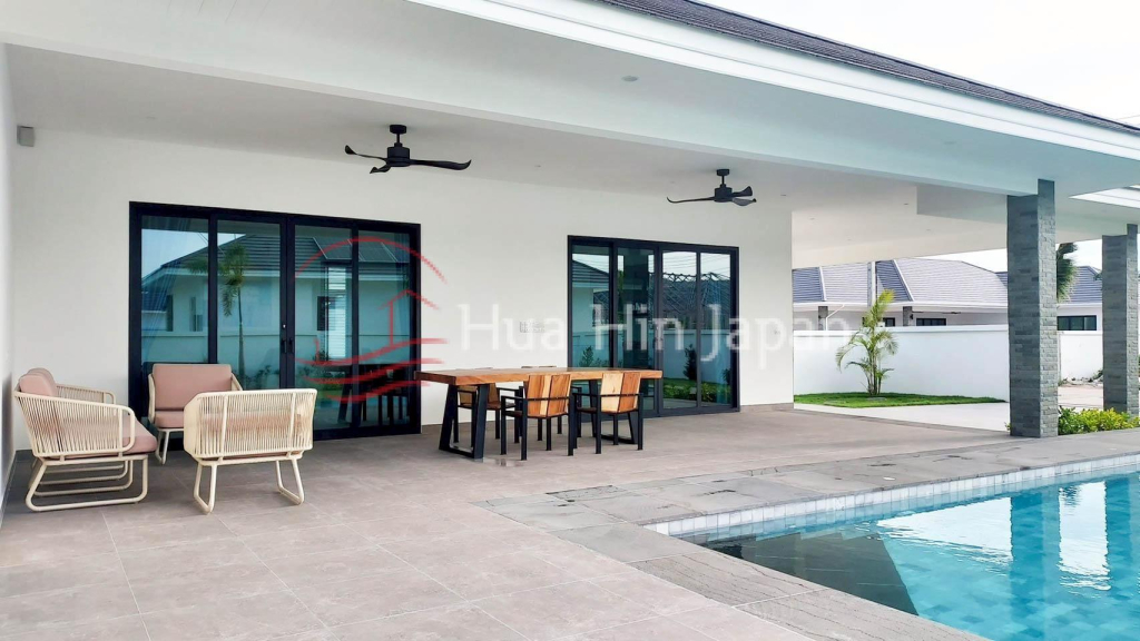 Modern 3 Bedroom Pool Villa near Black Mountain, Hua Hin for Rent - Hin Lek Fai - photo 11