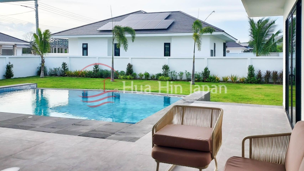 Modern 3 Bedroom Pool Villa near Black Mountain, Hua Hin for Rent - Hin Lek Fai - photo 6