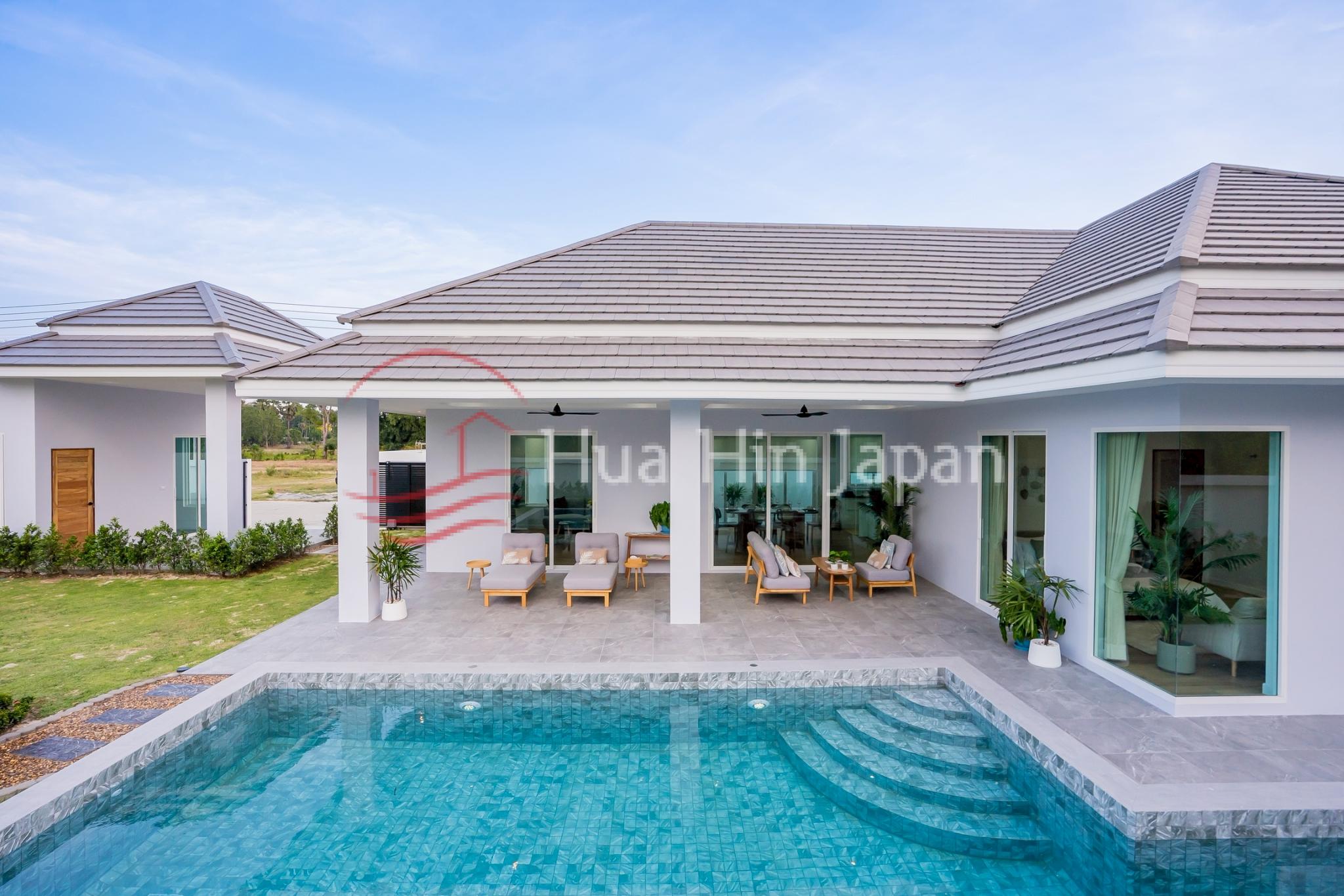 3 Bedroom Luxury Pool Villa swimming pool area