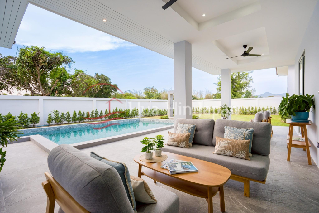 New Project ! 3 Bedroom Luxury Pool Villa for Sale in Pranburi (Fully Furnished) - Pranburi - photo 15