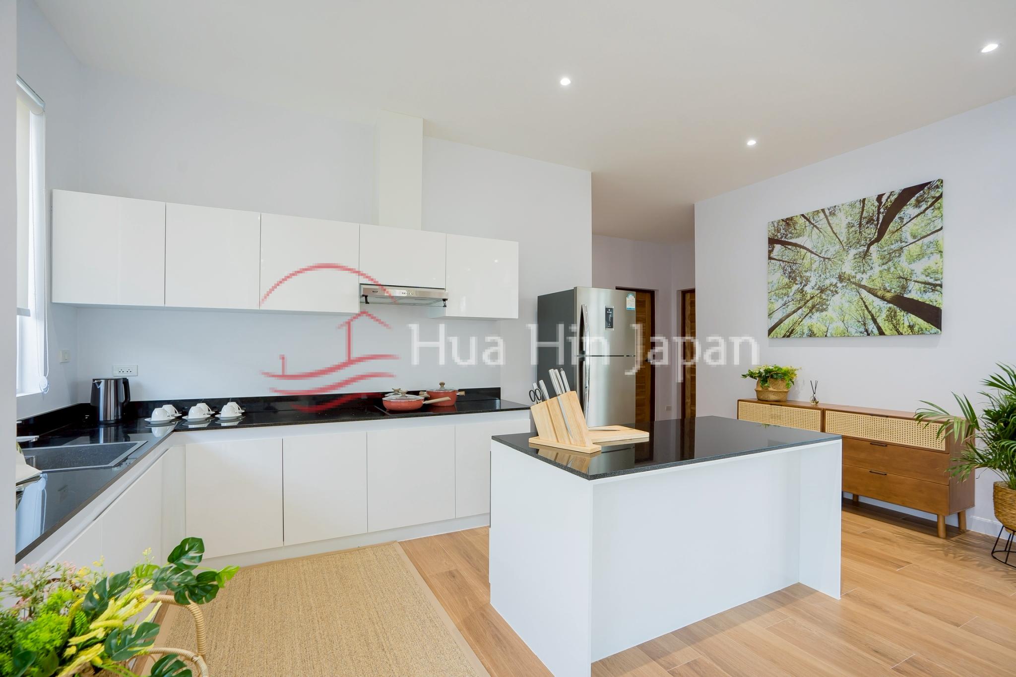 3 Bedroom Luxury Pool Villa kithen area