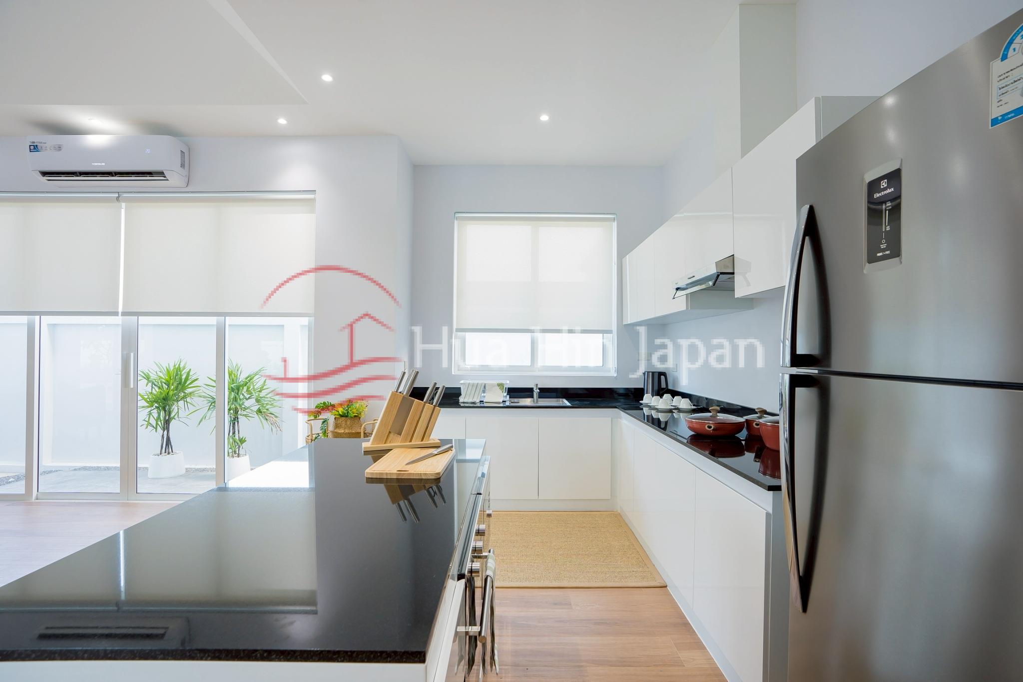 3 Bedroom Luxury Pool Villa kithen area