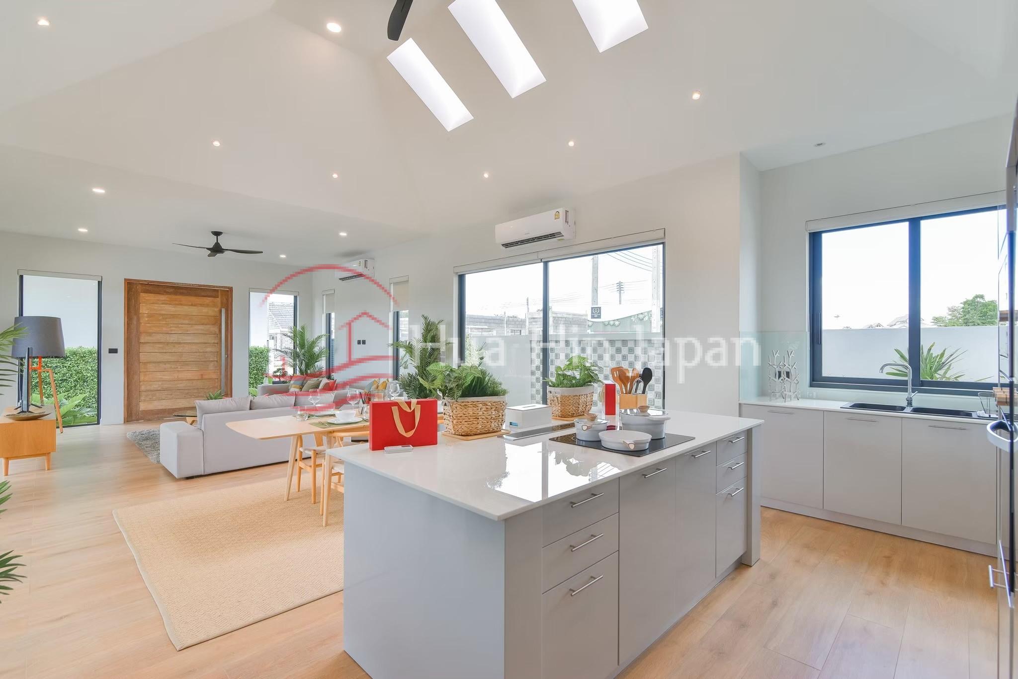 3 Bedroom Luxury Pool Villa kitchen area