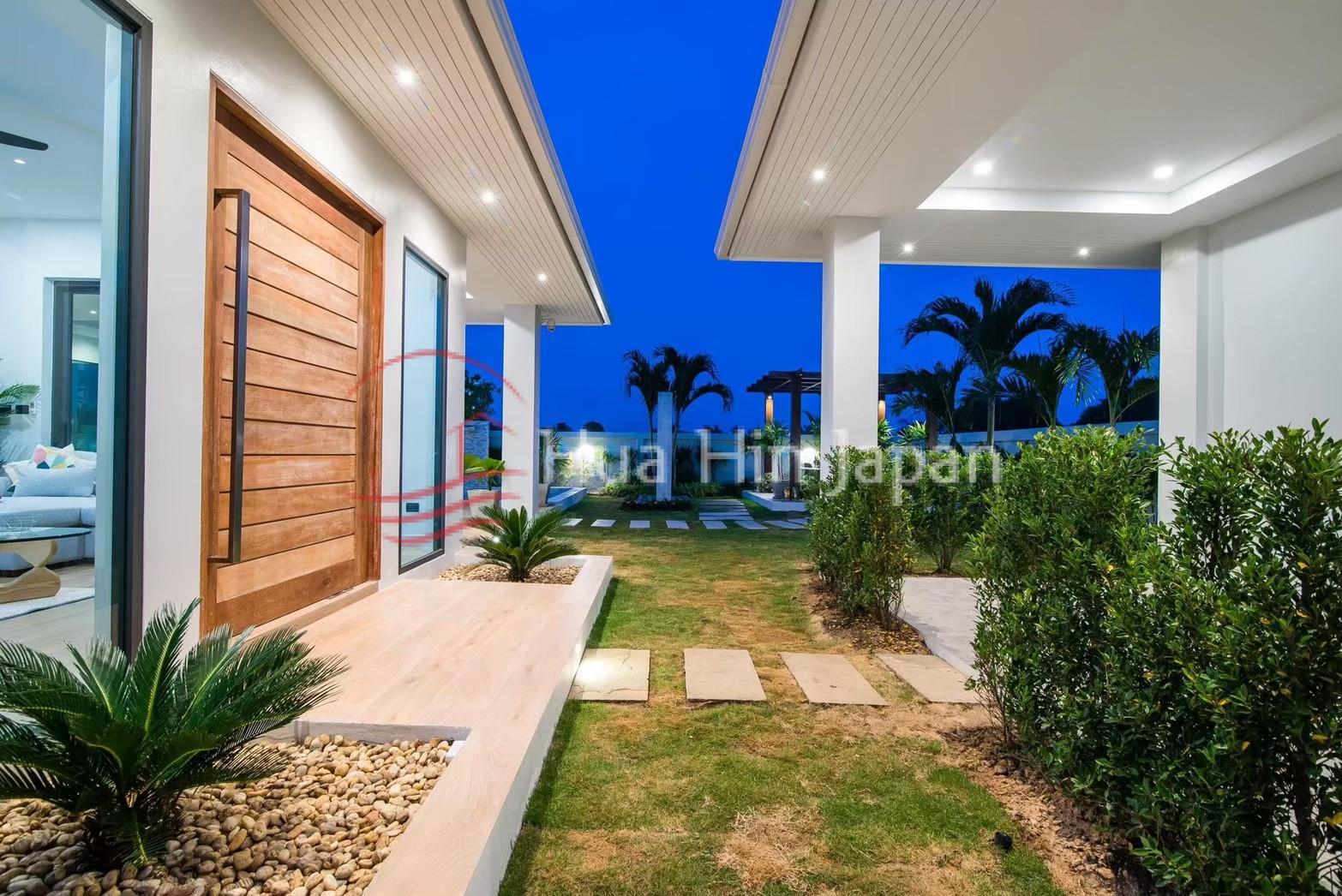 3 Bedroom Luxury Pool Villa garden view