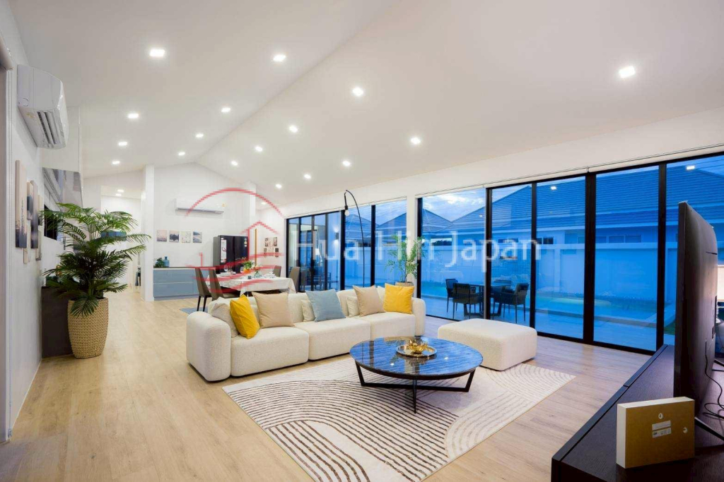 New Project ! 3 Bedroom Luxury Pool Villa for Sale in Pranburi (Off- Plan &amp; Fully Furnished) - Khao Tao - photo 9