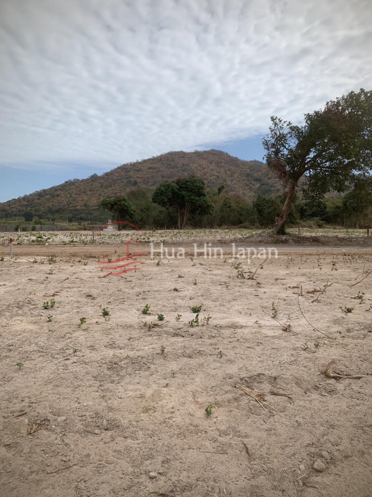 Land for Sale inside Lotus villas in soi 112 - Hua Hin, Thailand