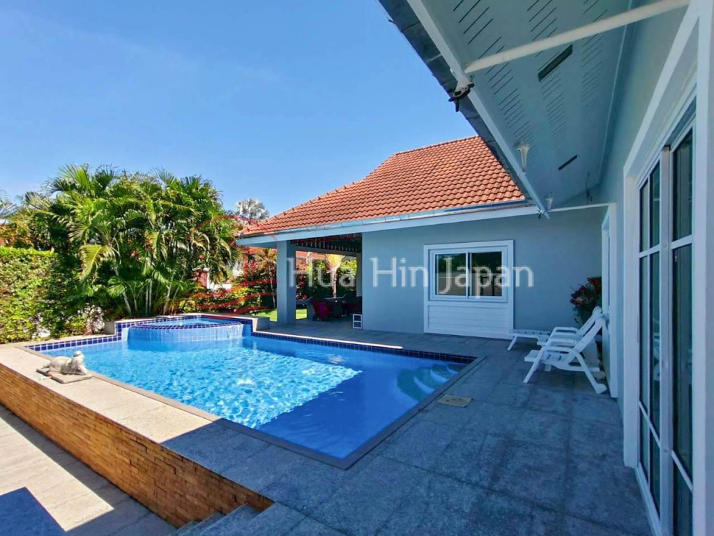 3 Bedroom Pool Villa with Sauna on Large Plot in Popular Smart House Project for Sale in Hua Hin (Completed, Partly furnished) - Hin Lek Fai, Thailand