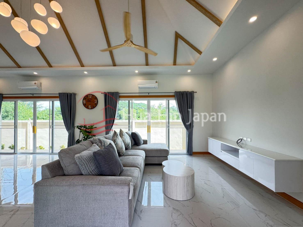 Newly Completed Top Quality 3 Bedroom Bali Style Pool Villa Only 10 Min From Hua Hin Downtown for Sale - Pranburi - photo 16